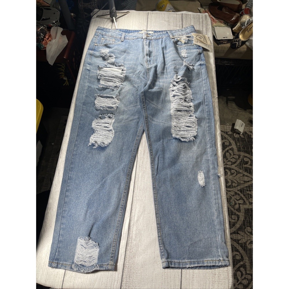 GRACE‎ & Emma Distressed Jeans New With Tags Size 12